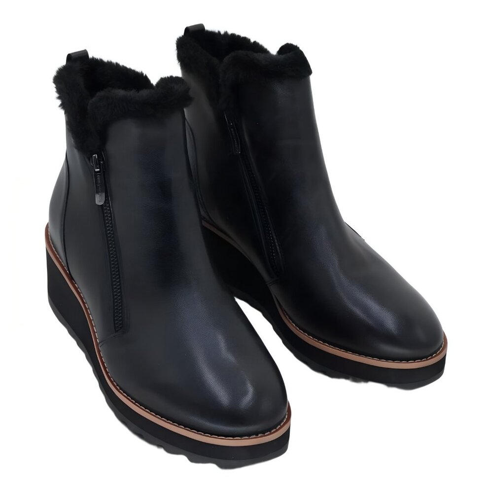 Easy Spirit Lorand Almond Toe Block Heel Booties Medium Brown 10m View 4